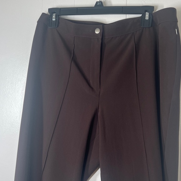 Zenergy by Chico's Brown lightweight Dress Slacks Size 1.5 or 10 or Medium - Picture 7 of 11